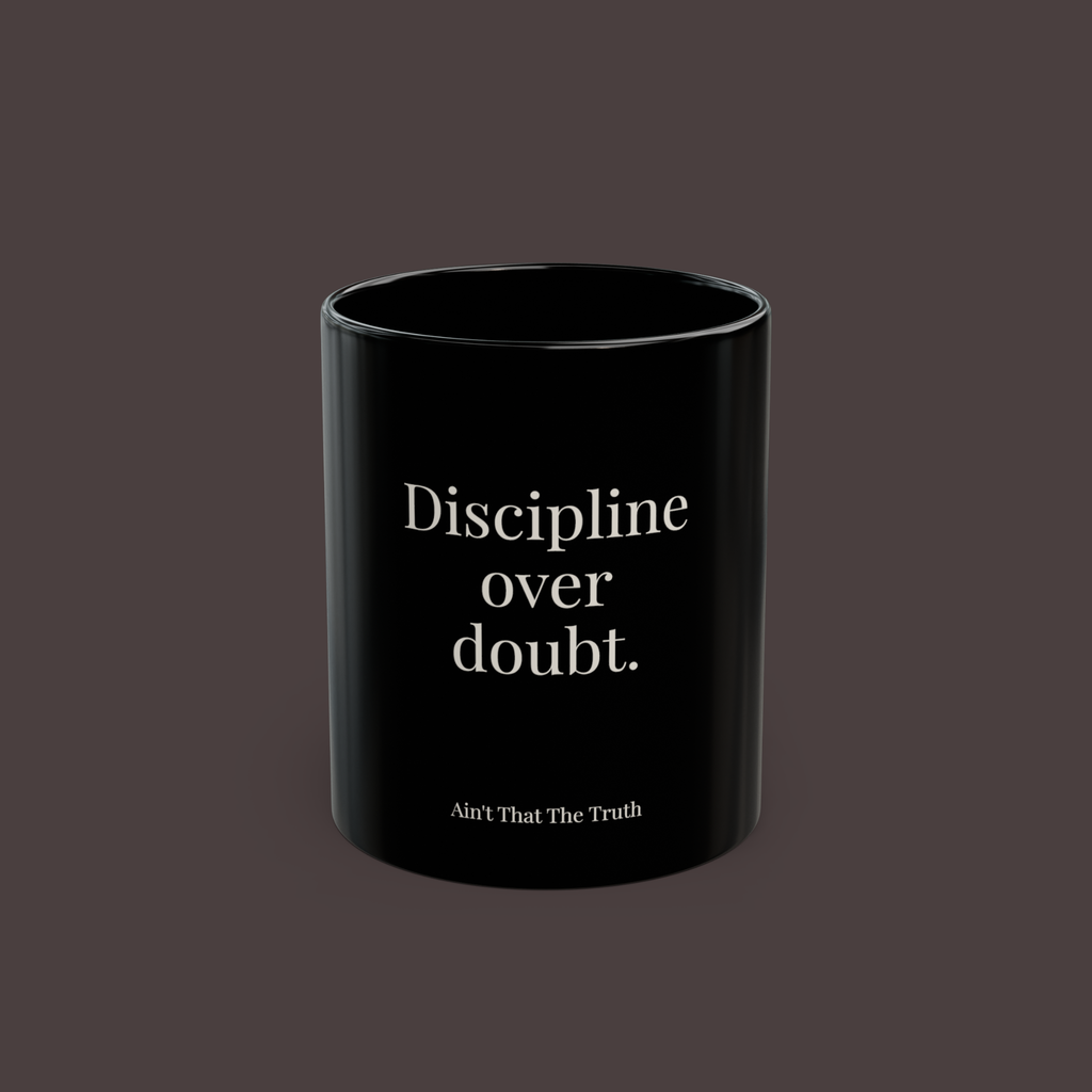 Discipline Over Doubt Mug